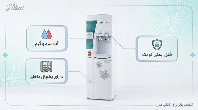 آبسردکن نیکایی مدل NWD1208